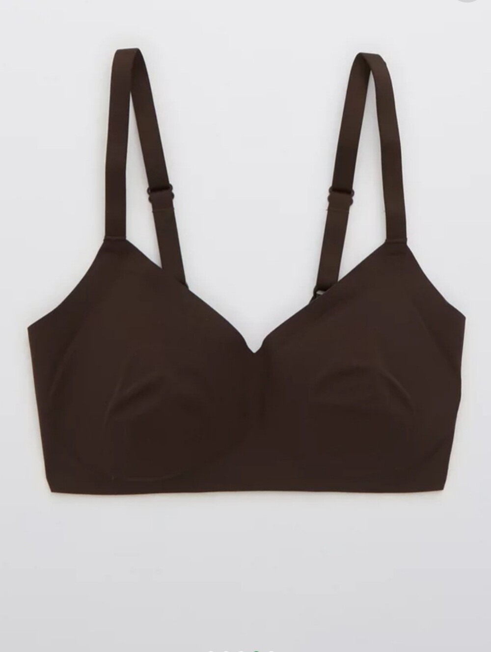 Aerie SMOOTHEZ Padded Bralette in Deep Earth XL
